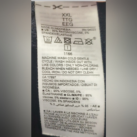 Old Navy Black Sleeveless T-shirt Dress szXXL - Picture 3 of 4